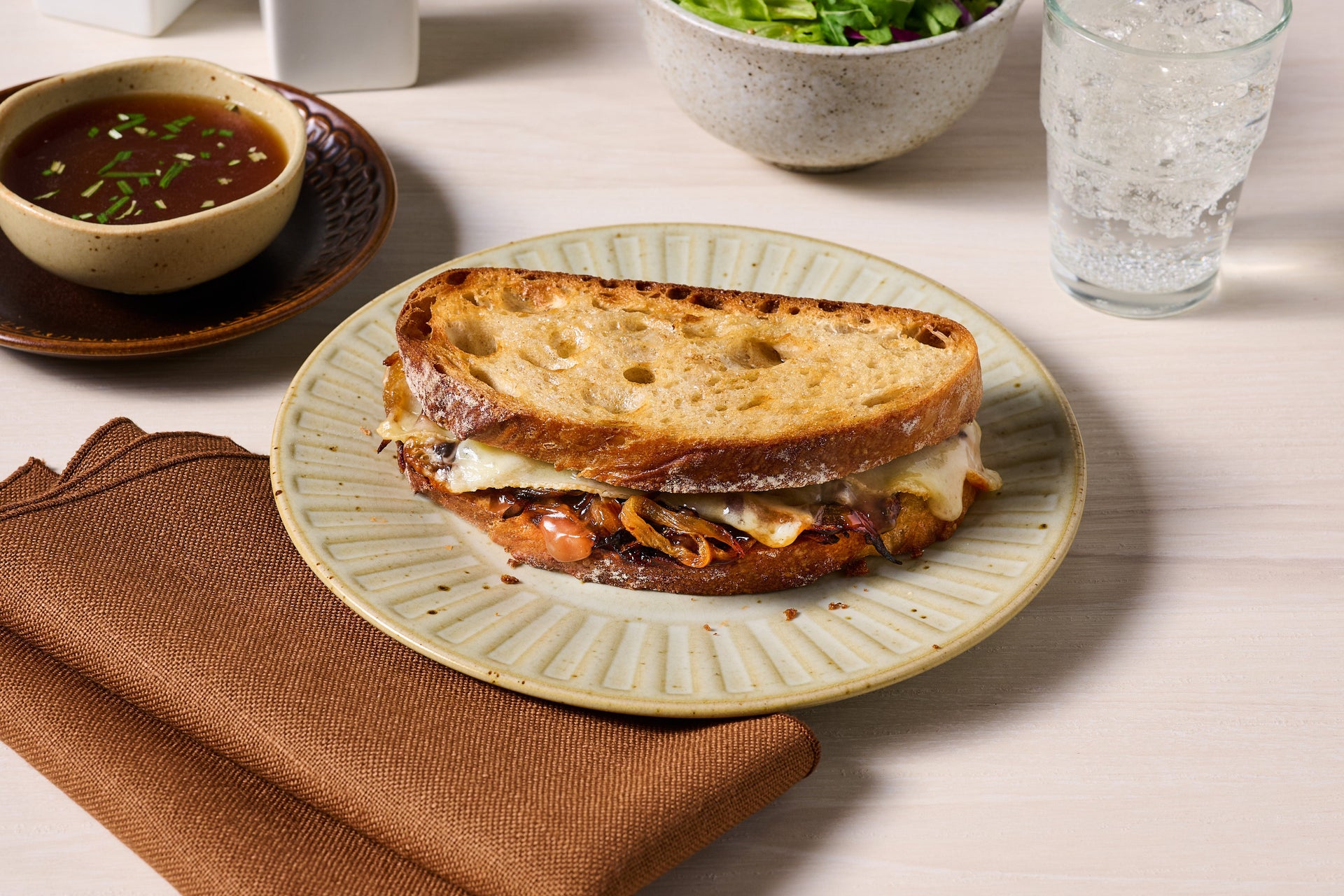 French Onion Grilled Cheese