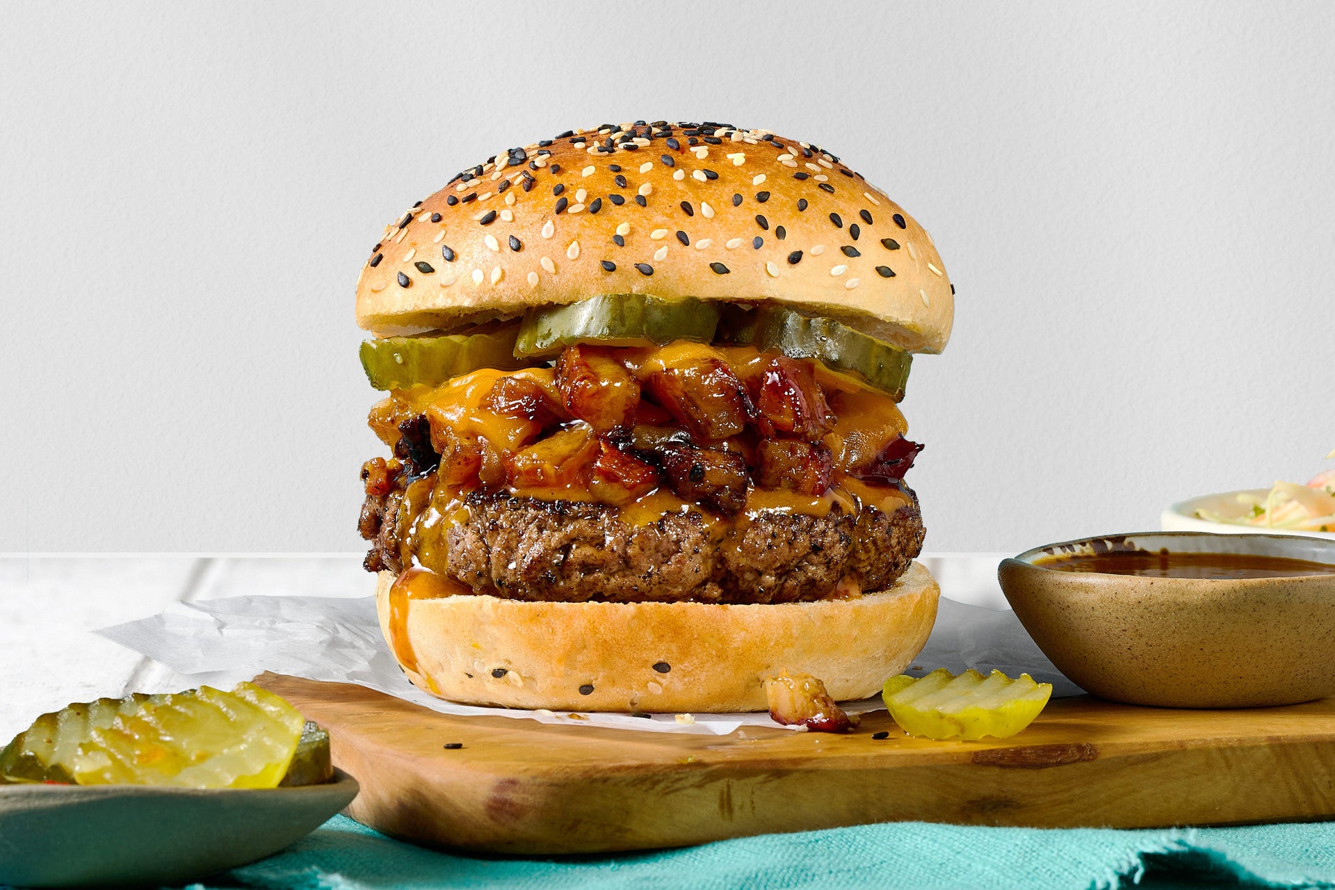 Carolina Burnt Ends Burger