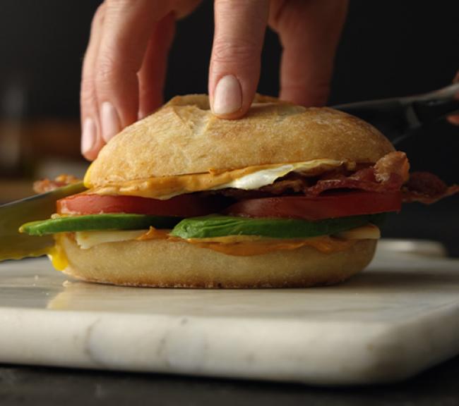 Baja Sunrise Sandwich