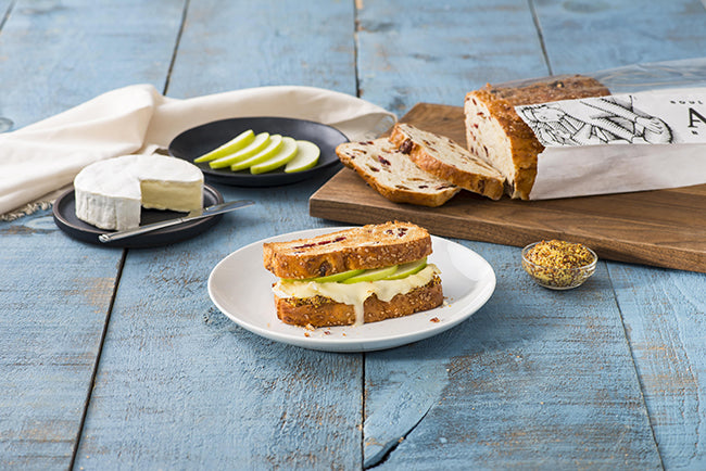 Brie and Green Apple Grilled Cheese