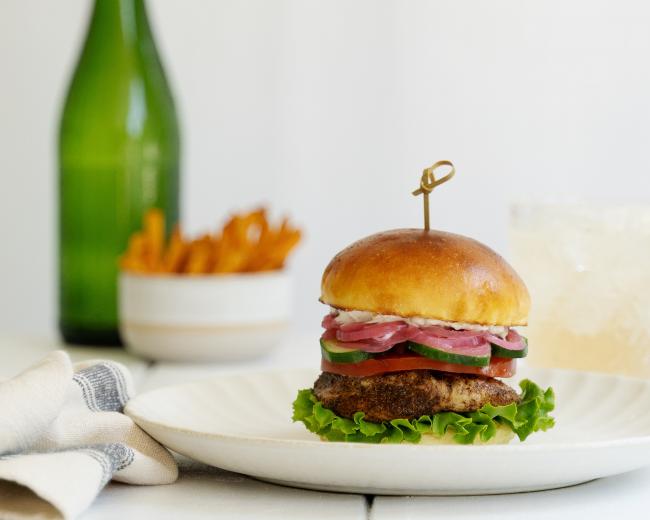 Chicken Shawarma Burger