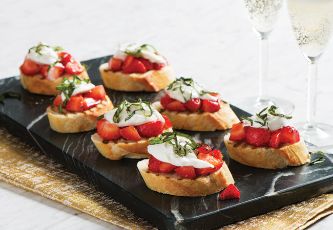Strawberry Bruschetta