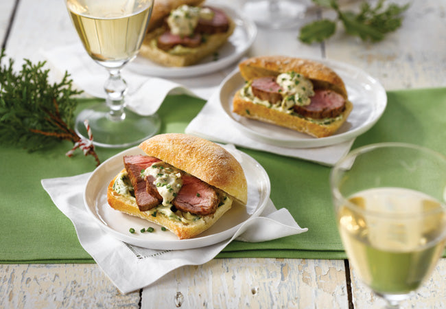 Beef Tenderloin Sliders