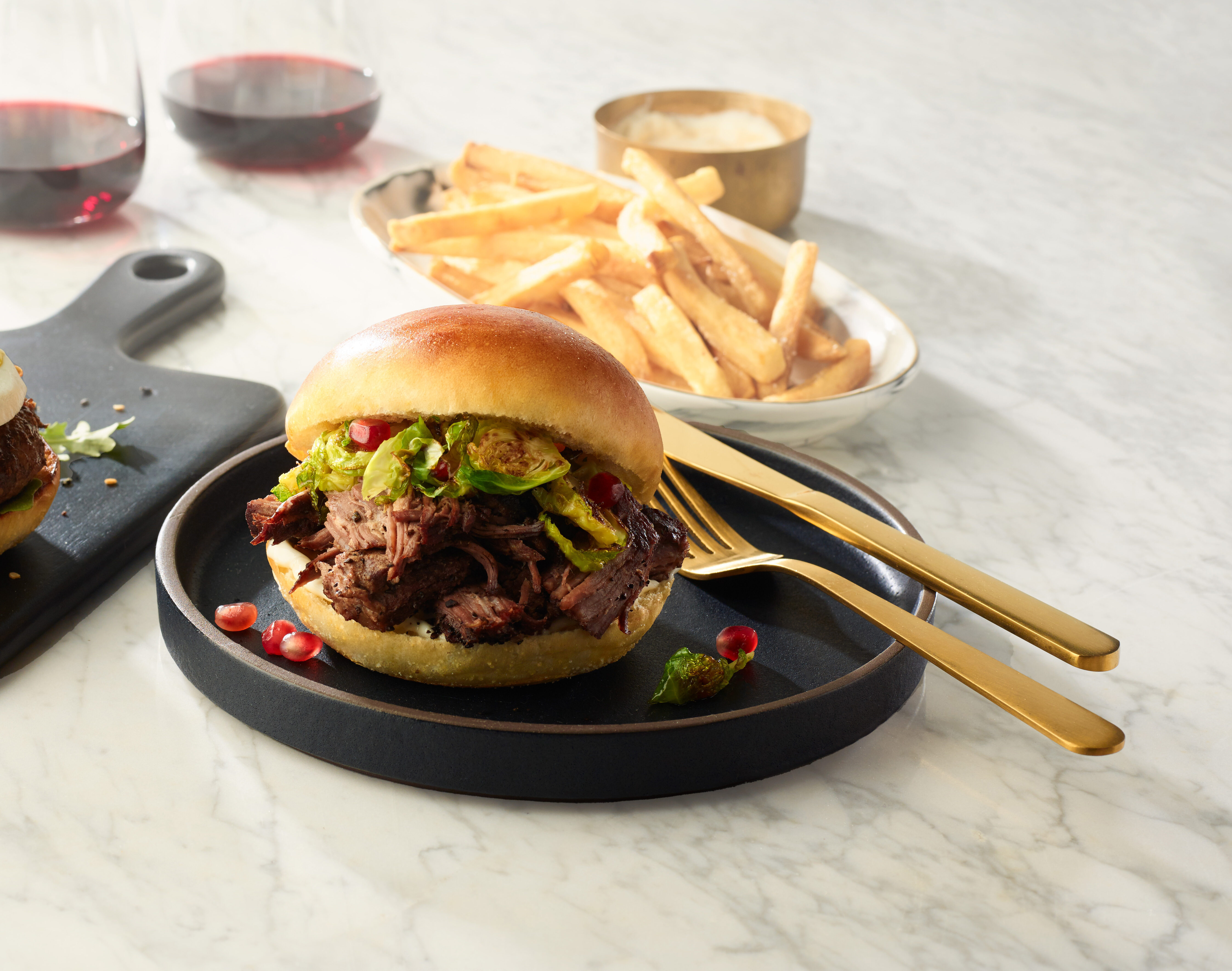 Glossy Burger Bun ACE Bakery